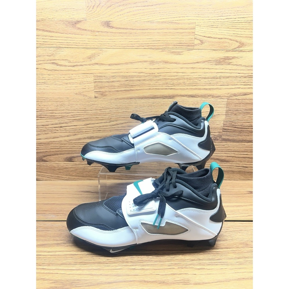 Men Nike Air Diamond Turf 93 TD Emerald Mystic White Cleats HF5298-102 Size 8.5 - Picture 1 of 13